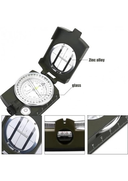 Çok Fonksiyonlu Profesyonel Askeri Pusula modelleri