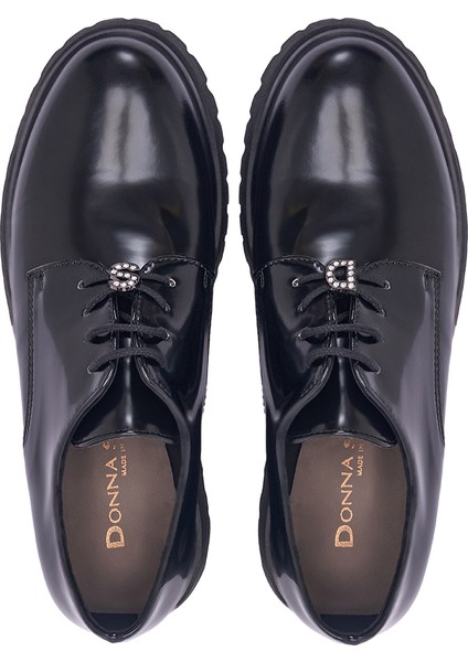Kadın Oxford ( Klasik) 2P5834DM Donna Serena 5834DM Abra Pe Nero/nero