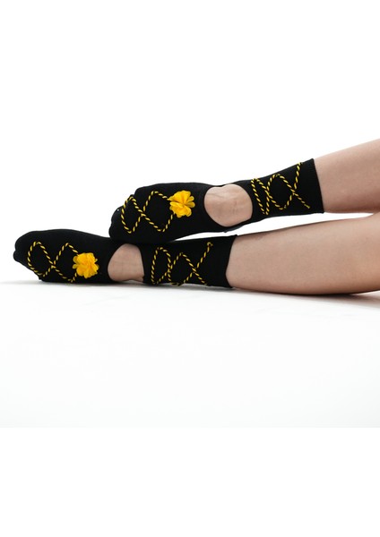 Spring Candy Sarı Kaydırmaz Spor Çorap fiyatları