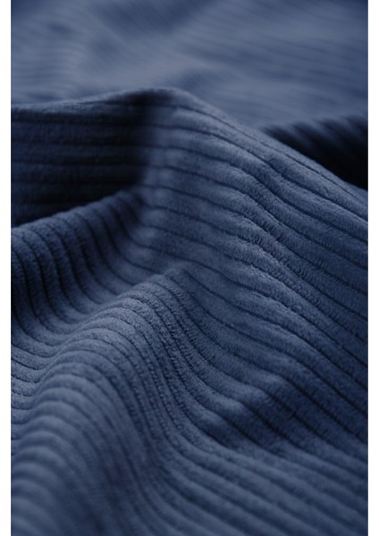 Mavi Cepli Likralı Kadife Kumaş Rahat Kesim Erkek Gömlek – Yumuşak Dokulu, Şık Tasarım Gömlek 2600759 indirimleri