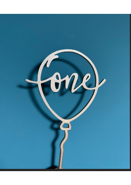 1 Yaş / Ay Pasta Süsü