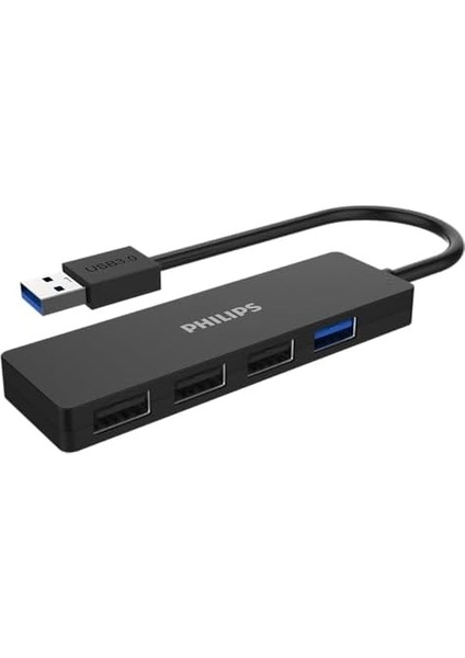 SWR1704 USB Hub 4 Port, 5gbps Veri Aktarımı USB 3.0, 480MBPS Veri Aktarımı USB 2.0 X3, USB Çoklayıcı, Abs Malzeme, Siyah fiyatları