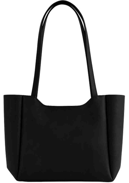 🖤 Günlük ve Ofis Kullanımına Uygun Siyah Suni Deri Omuz Çantası fiyatları