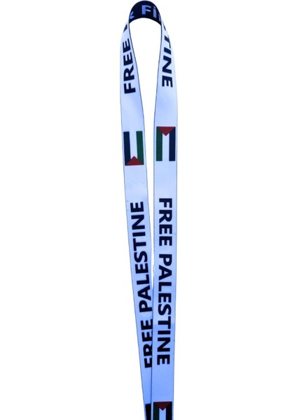 Özgür Filistin Free Palestine Kart Askısı Yaka Kartı Telefon Askısı Yatay Dikey Kart Koruyucu fiyatları
