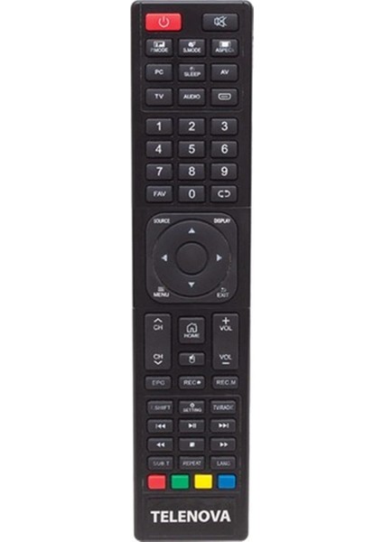 Ronax 50" ve Telenova, 50U9001, 55U9001, 58U9001, 43S8001, 40S8001, 32S8001, 55S8001, 50S8001, 75S8001, 65S8001, 32DN4001, 24DN4001 LED Tv Uyumlu Kumanda