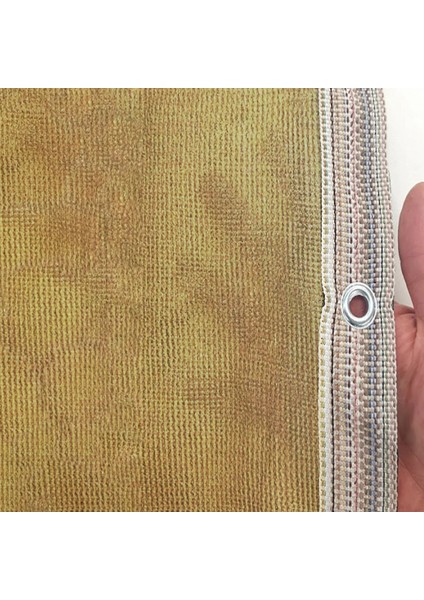 %95 Güneş Koruması Sağlayan Kuşgözlü Gölgelik File 19M x 19M - Bej - Bahçe, Balkon ve Çit Kullanımına Uygun fiyatları