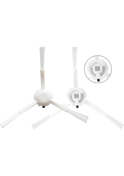 Xiaomi S10 Plus / X10 Plus / S10 Plus / S20 Plus Uyumlu Yan Fırça Yedek Seti-2 Adet