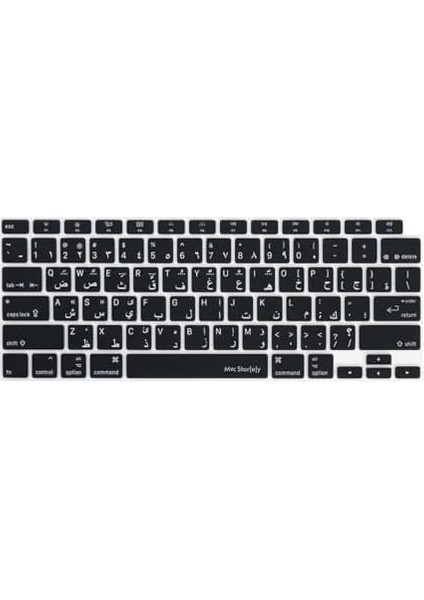 Arapça Klavye Air M1 13 Inç ( &apos;li Air) A2337 A2179 Us ile Uyumlu Siyah fiyatları