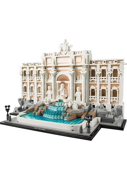 Architecture Trevi Çeşmesi 21062 - Yetişkin Kadın ve Erkekler Için Palazzo Poli ile Okeonos, Sağlık ve Bereket Heykel Minifigürleri Içeren Seyahat Hatırası Yapım Seti (1880 Parça) modelleri