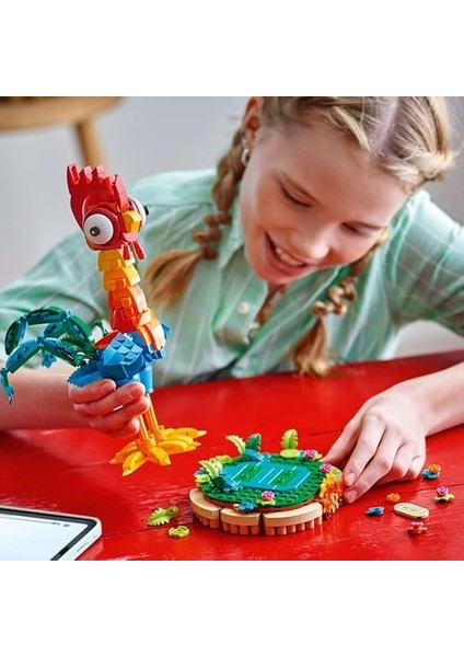 Priness Moana 2 Heihei 43272 – 9 Yaş ve Üzeri Çocuklar Için Döndürülebilir Baş ve Kanatları Olan Tavuk Figürü Içeren Model Yapım Seti, Kız ve Erkek Çocukları Için Hediye Fikri (566 Parça) modelleri