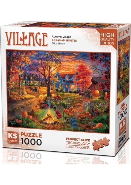 Games 1000 Parça Köyü Puzzle