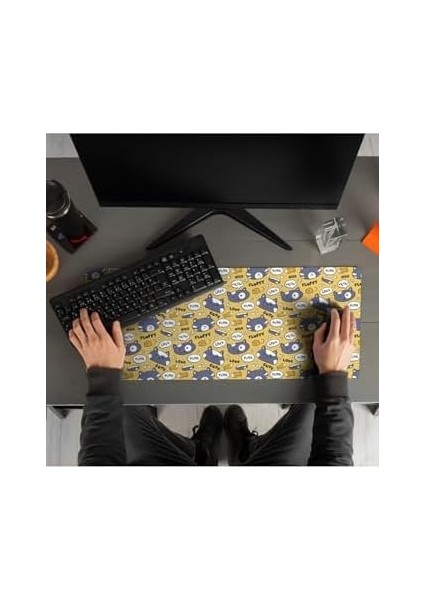 Kız Arkadaşa Hediye Sevimli Kedi Tasarımlı Mousepad - Mouse Pad - Fare Altlığı modelleri