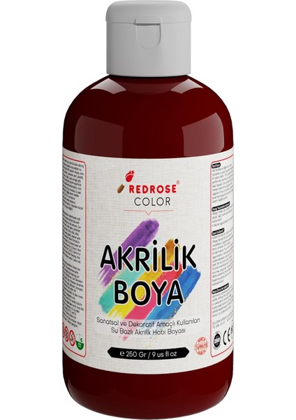 Rose Bordo Akrilik 250 gr