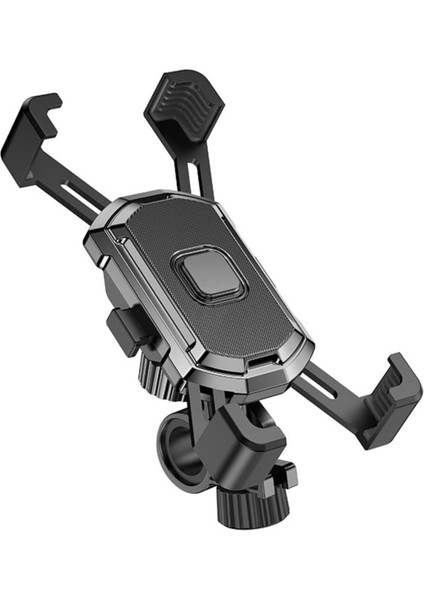 360° Ayarlanabilir Gidon Bağlantılı Bisiklet Motosiklet Telefon Tutucu