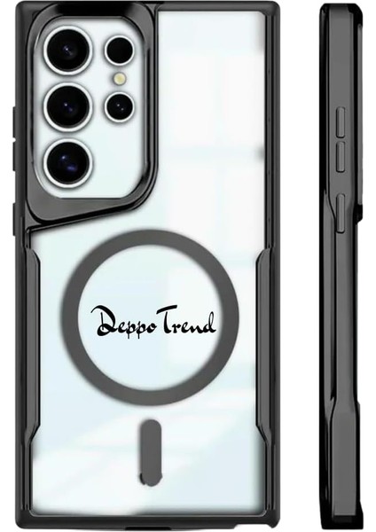 S24 Ultra Için Uyumlu Kılıf Mat Renkli ile Uyumlu Kamera Kenarları Yükseltilmiş Çıkıntılı Koruma Slim Silikon Kapak