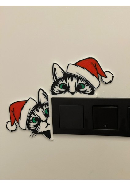 Kedi Figürlü Kapı Süsü, Kapı Köşe Süsü, 3D Kapı Köşe Süsü modelleri