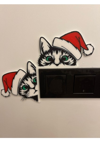 Kedi Figürlü Kapı Süsü, Kapı Köşe Süsü, 3D Kapı Köşe Süsü fırsatları