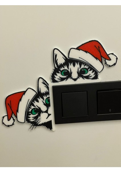 Kedi Figürlü Kapı Süsü, Kapı Köşe Süsü, 3D Kapı Köşe Süsü indirimleri