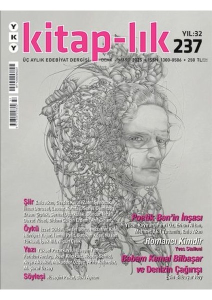 Kitap-Lık Sayı 237 - Iki Aylık Edebiyat Dergisi (Ocak-Mart 2025)