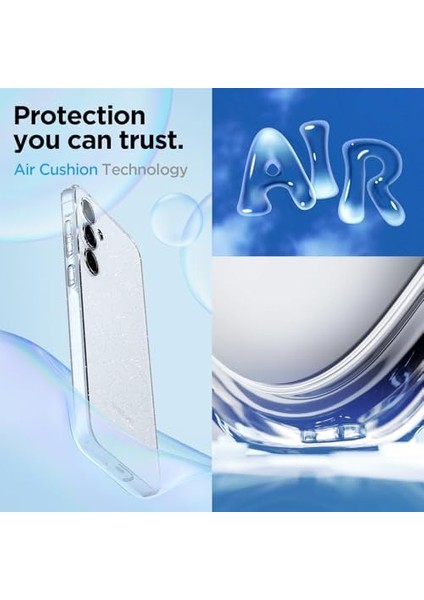 Galaxy A55 ile Uyumlu Kılıf Crystal 4 Tarafı Tam Koruma Crystal Clear - ACS07538 modelleri
