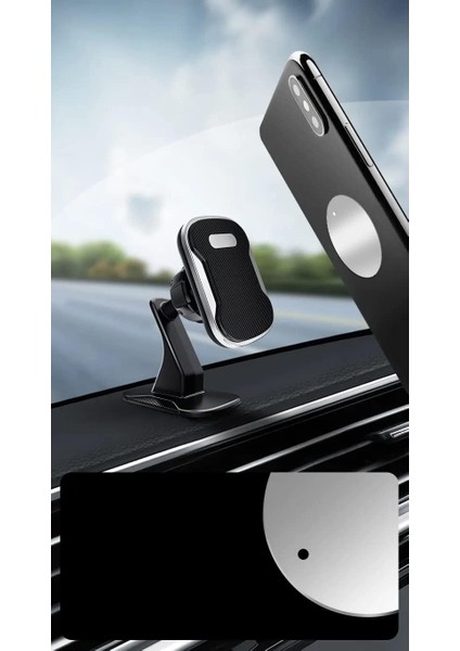 Paste Type Privity Serisi Araç Içi Telefon Tutucu Magnet 360 Derece Telefon Tutucu Ugl