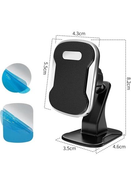 Paste Type Privity Serisi Araç Içi Telefon Tutucu Magnet 360 Derece Telefon Tutucu Ugl modelleri