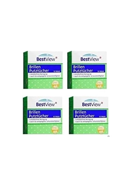 View Gözlük ve Cam Ekran Temizleme Mendili 208 Adet(4 Kutu) fiyatları