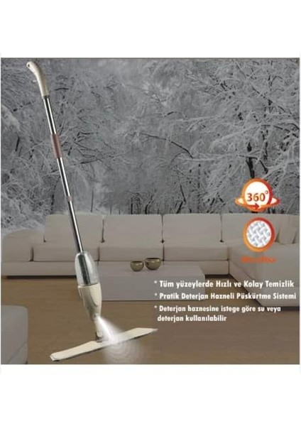 Sprey Mop +1 Yedek Bezli (Beyaz) fiyatları