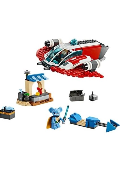 : Young Jedi Crimson Firehawk 75384 – 4 Yaş ve Üzeri Seven Minikler Için Uygulamalı Yapım Seti, Doğum Günü Hediye Fikri (136 Parça) modelleri