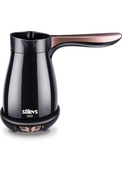 Yeni Sadem Kahve Makinesi - Siyah-Bakır