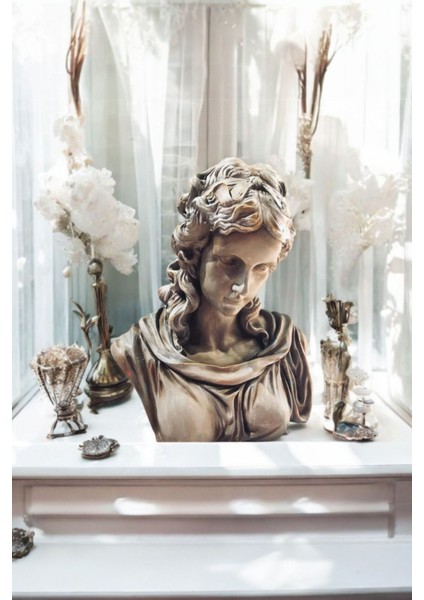 Dekoratif Hera Kadın Büst