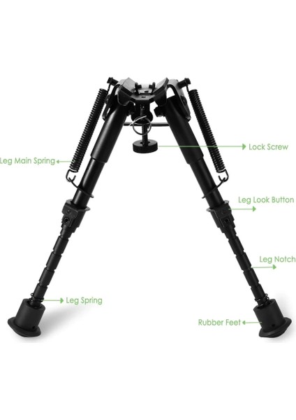 Üstün Metal Alaşım Bipod Çatalayak modelleri