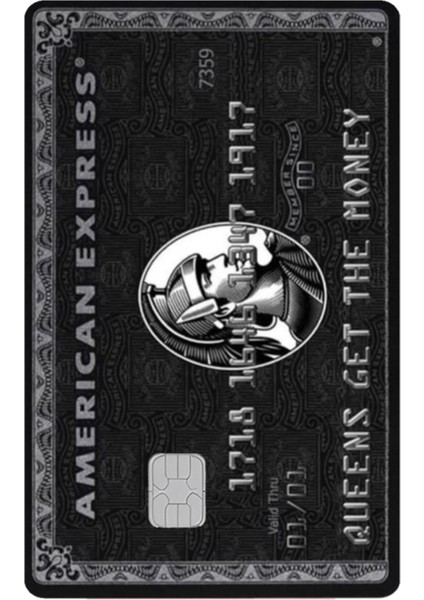 Kart Kaplama Sticker Banka Kredi Kartı Kaplama Stickeri KK1773