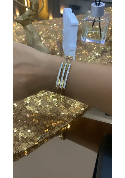 Çelik Altın Kaplama Kaburga Kelepçe Bileklik fiyatları