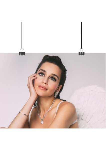 Emilia Clarke Poster6 - Retro Duvar Dekoru