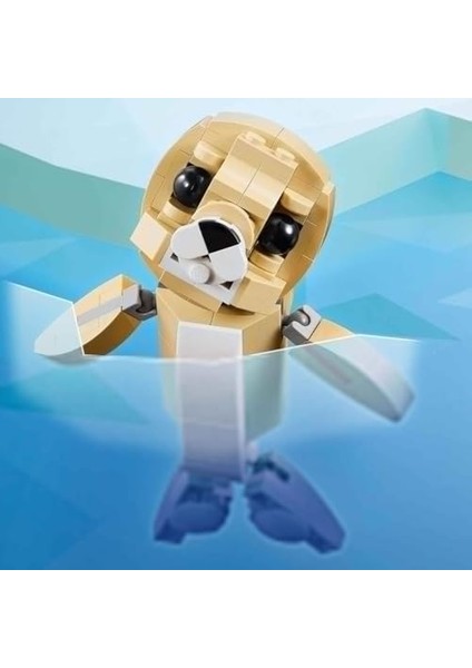 Creator 3’ü 1 Arada Sevimli Tavşan 31162-8 Yaş ve Üzeri Çocuklar Için Lama ve Fok Figürüne Dönüşebilen Yaratıcı Oyuncak Yapım Seti, Doğum Günü Hediyesi (326 Parça) modelleri