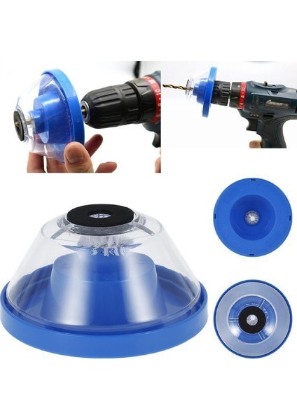 HOKORI Matkap Tozu Toplama Aparatı (4-10mm Uç Uyumlu) - Tozsuz, Temiz Delme ve Toz Tutucu Başlık