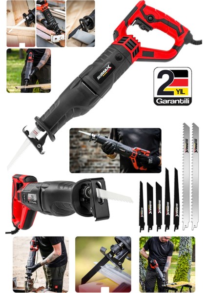 Elektrikli Tilki Kuyruğu 7 Bıçaklı 2800W Ahşap Metal Kemik Kesim Makinesi Devir Ayarlı Döner Başlık fiyatları