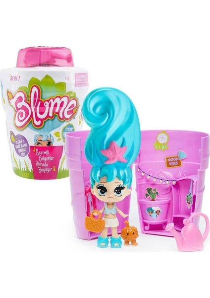 Toys BLUM/2254 Blume Sevimli Çılgınlar Doll Seri 1 Süpriz Figür