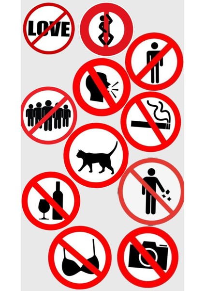 Semboller Telefon Laptop Notebook Tablet Defter Matara Stiker Etiket ST2253