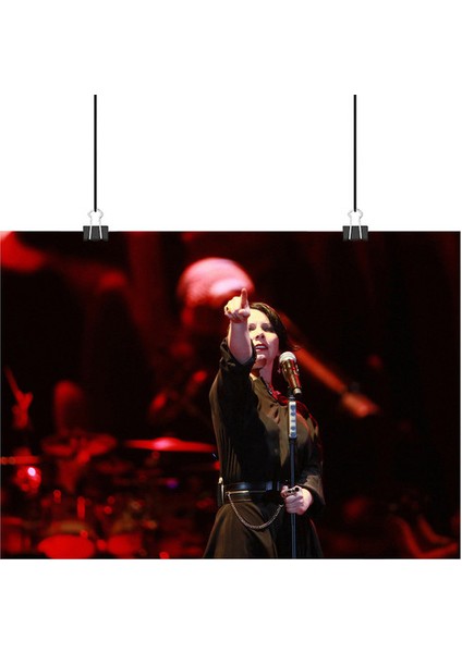 Şebnem Ferah Poster3 - Retro Duvar Dekoru