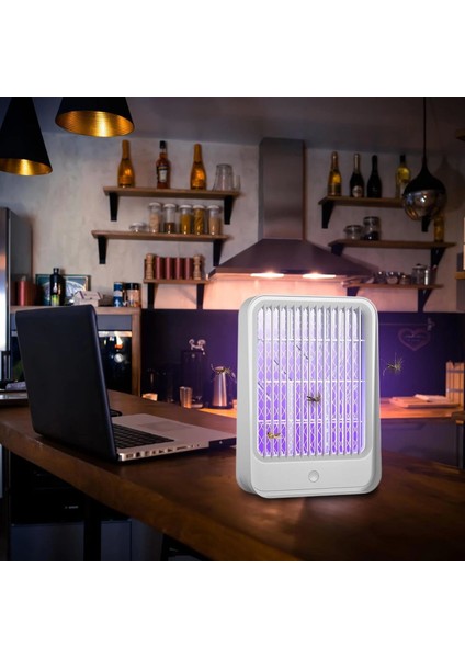 Elektrikli Sinek Kovucu USB Şarjlı Sessiz ve Etkili LED Işıklı Kapan ( Lisinya ) fiyatları