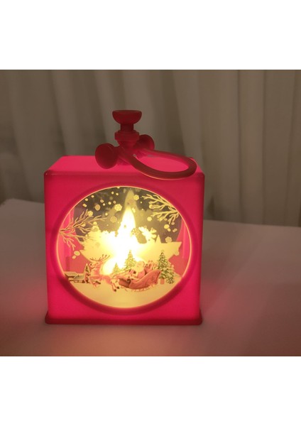 Işıklı Yılbaşı Gece Lambası