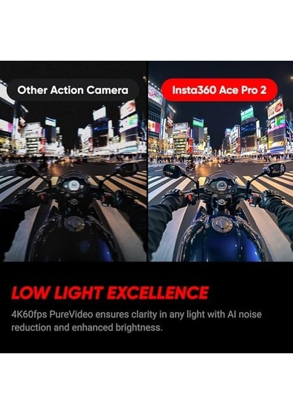 Ace Pro 2 Çift Pil Paketi -, 1/1.3 Inç Sensör, Çift Aı Chip, Lider Düşük Işık, Üstün Ses, Flip Screen ve Vlog&apos;lar Için Aı Düzenleme ile Birlikte Tasarlanmış 8k Su Geçirmez Aksiyon modelleri