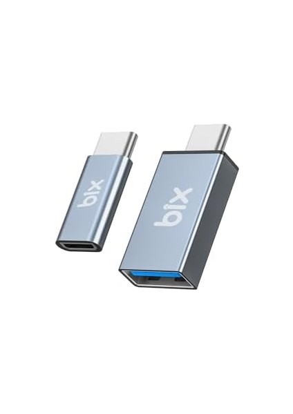 Adp-04 2&apos;si 1 Arada Type-C Micro USB ve USB Çevirici Dönüştürücü modelleri