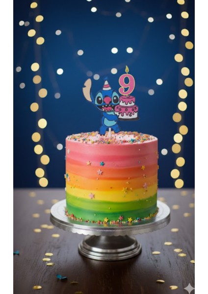 9 Yaş Stitch Pasta Süsü