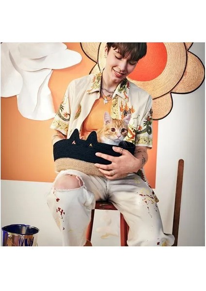 Mavınn Sepet Siyah Natürel 38 x 30 x 18 cm fiyatları