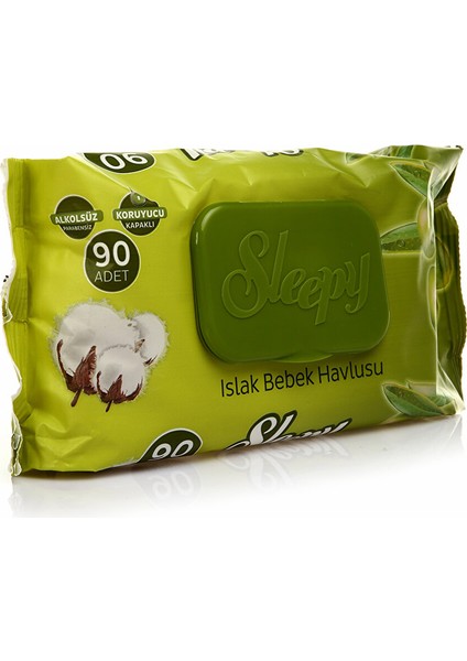 Zeytinyağlı Bebek Islak Mendil 90 Adet modelleri
