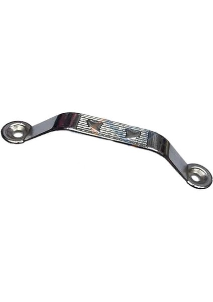 Dekoratif Zamak Kulp Dıştan - 64MM, Nikel, 100 Adet ( Lisinya )