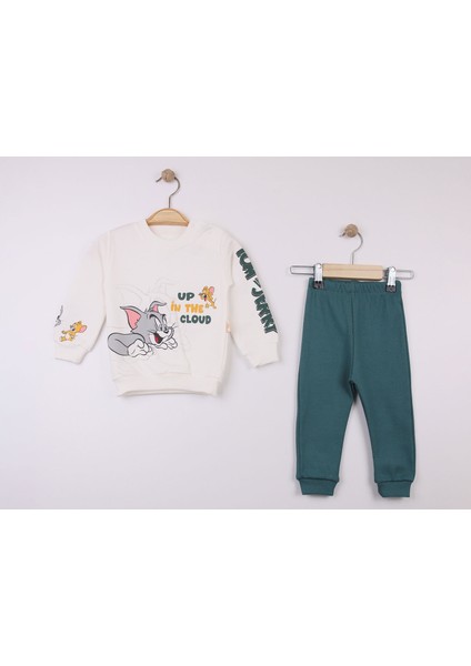 Tom And Jerry Baskılı Erkek Bebe Takım